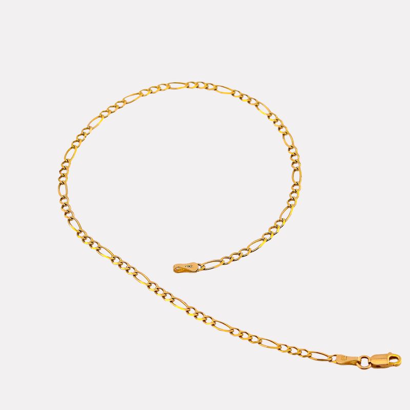 Tobillera Cartier 14k 2.5g 25cm